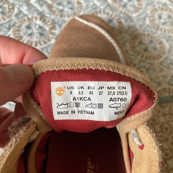 Timberland Light Shoes Men’s Size 9 - Picture 4 of 8